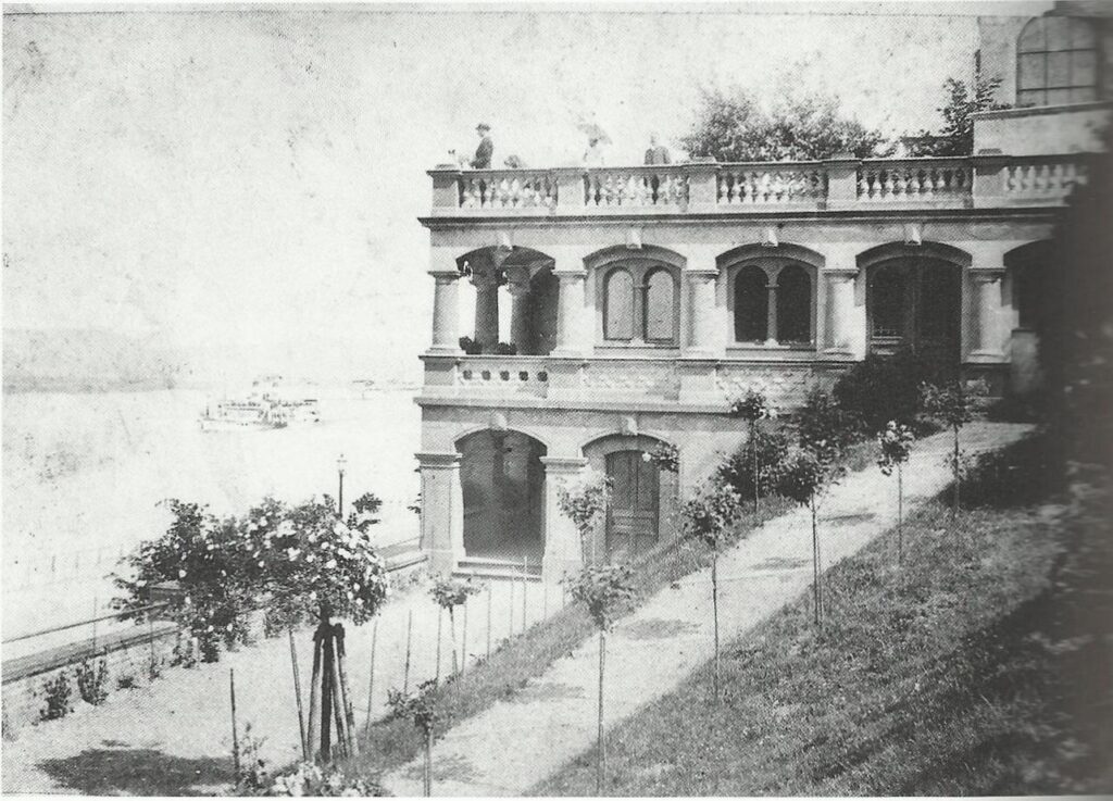 Bonn Villa Prieger Gartenhalle 1899