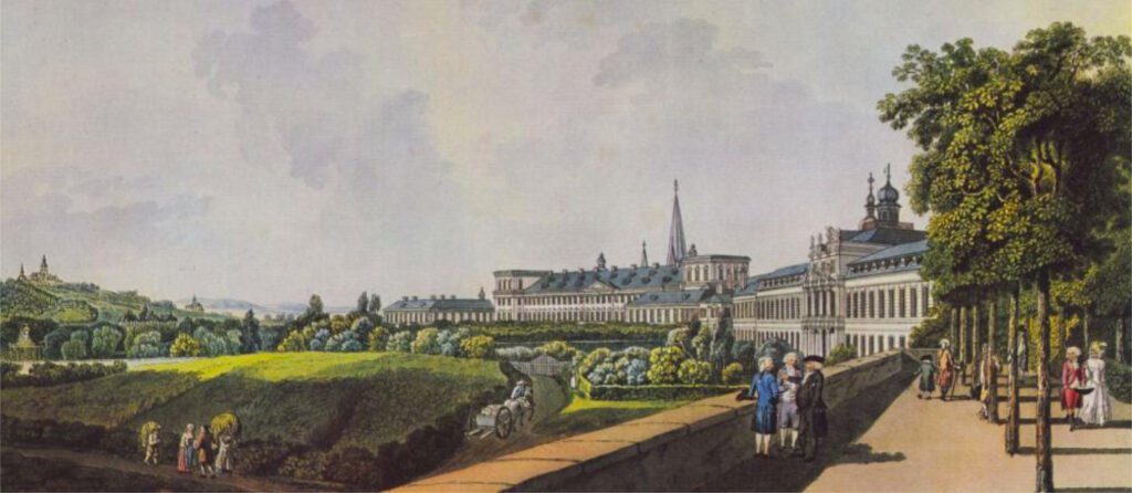 Kurfürstliches Schloss von Bonn, um 1770