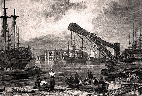 Commercial_Dock_Rotherhithe Commercial Dock Rotherhithe