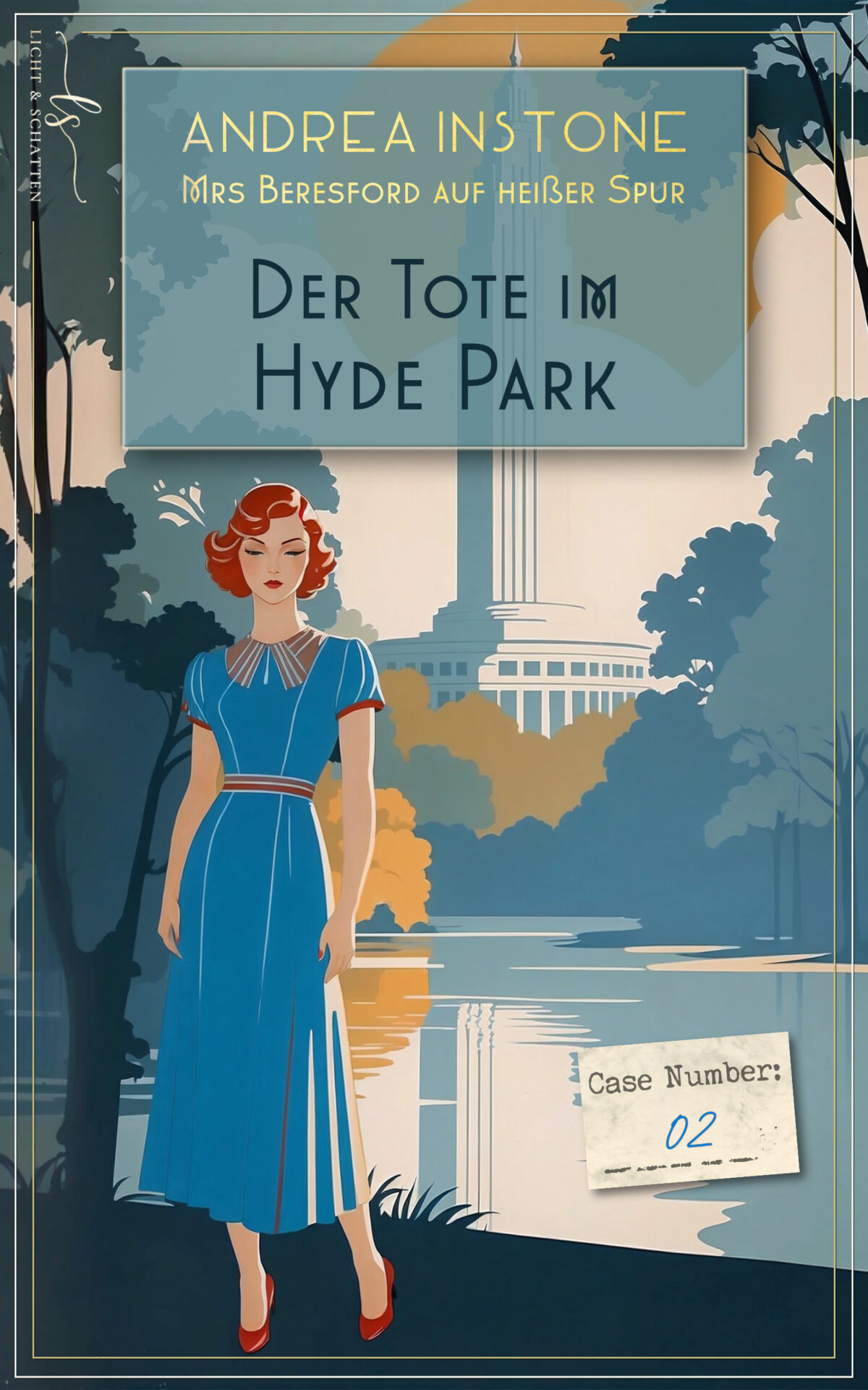 Cover Krimiserie London 1934, Heldin im Park